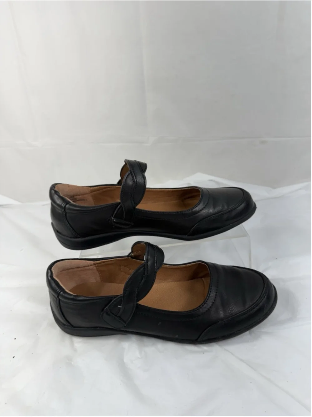 School Shoes Nina Girls Black LEATHER Youth Girls Size 4M